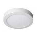 Lámpara de techo LED Spectrum redonda 18W 3000K 1800 lúmenes IP20 Blanca para montaje superficial o empotrado