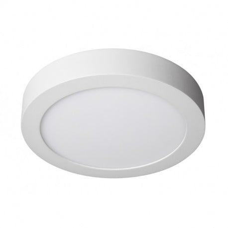 Spectrum LED loftlampe rund 18W 3000K 1800 lumen IP20 Hvid påbygget eller indbygget montering