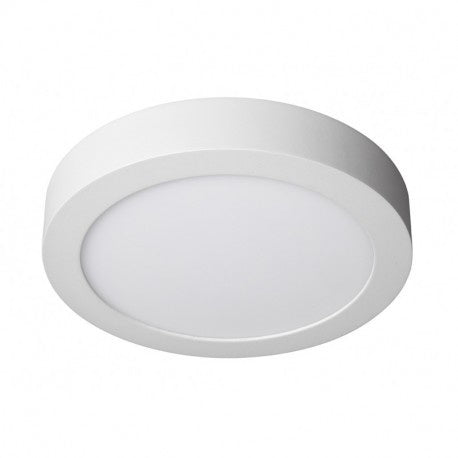 Spectrum LED ronde plafondlamp 18W 1900 lumen 4000K opbouw of inbouw Wit IP20 IK06 230V