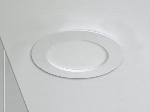 lcb led ronde aluminium inbouwspot 3w vervangt 25w 3000k warm wit licht