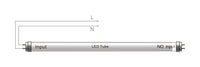 LCB Tubo LED T8 18W 3040 lúmenes 865 Luz Blanca Día 120cm EM/Red sustituto de 36W con garantía de 5 años