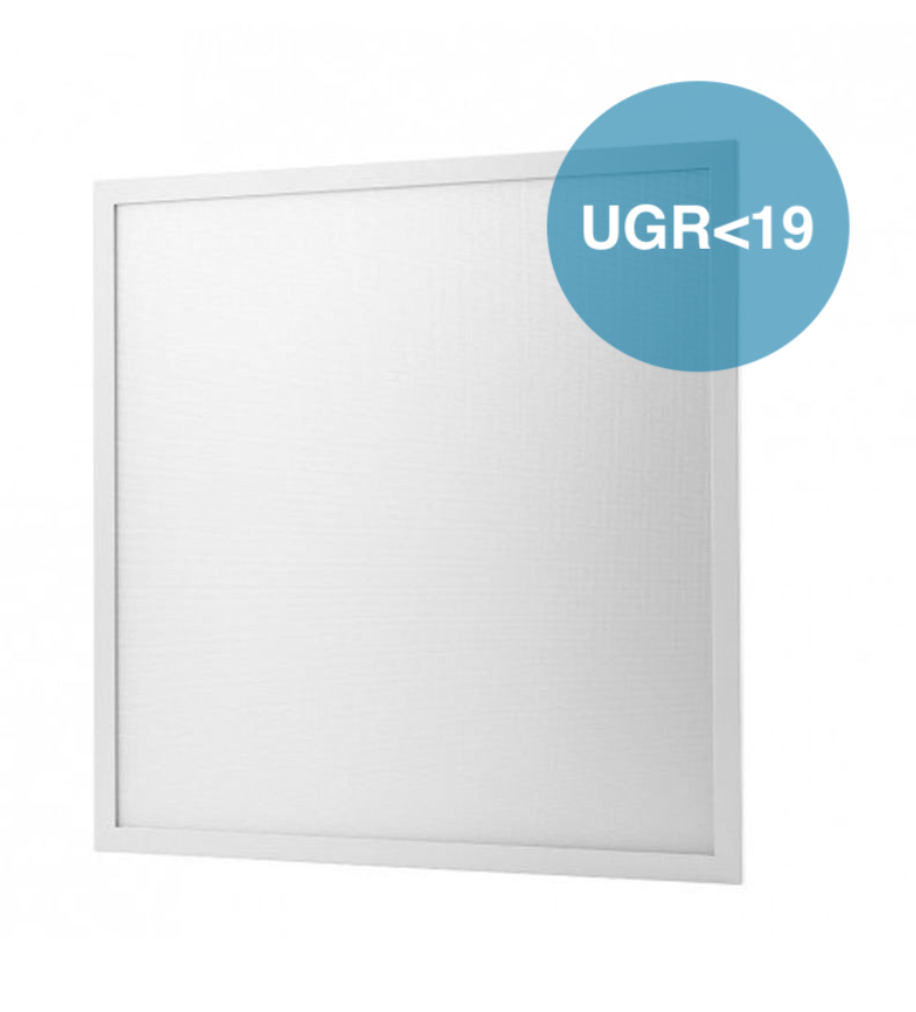 Panneau LED Tsong 60x60cm Pro Slim Line 36W 4320 lumens 4000K Blanc Froid UGR19 Puce Philips IP20 CE RoHS