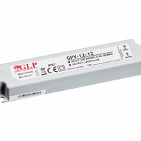 12V 12W LED-voeding, IP67 waterdicht, GLP