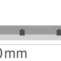 LED waterdichte montagebalk 18W 2160 lumen 4000K koel wit 60cm vochtbestendig