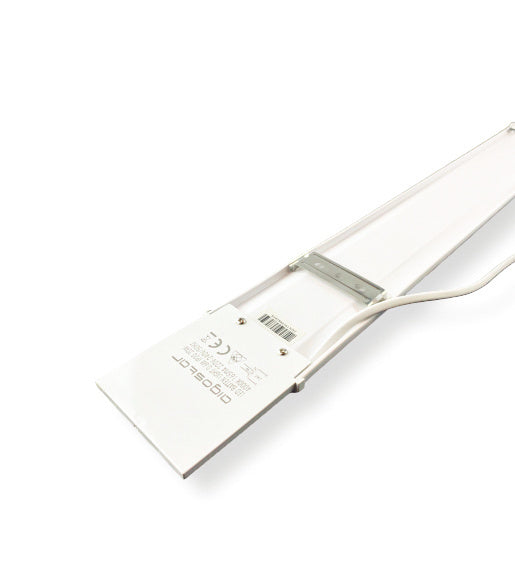 Plafoniera LED Spectrum 60cm, 18W 230V, 3000K bianco caldo, 2100 lumen, fascio 120°, IP20 corpo bianco