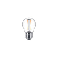 Philips CorePro LED Luster 4.3W E27 2700K Blanc Chaud Transparent Ampoule 470 lumens Non-Variable
