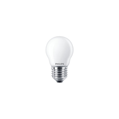 Philips CorePro LED P45 lamp E27 4.3W 2700K Warm Wit 470 lumen niet dimbaar mat glas