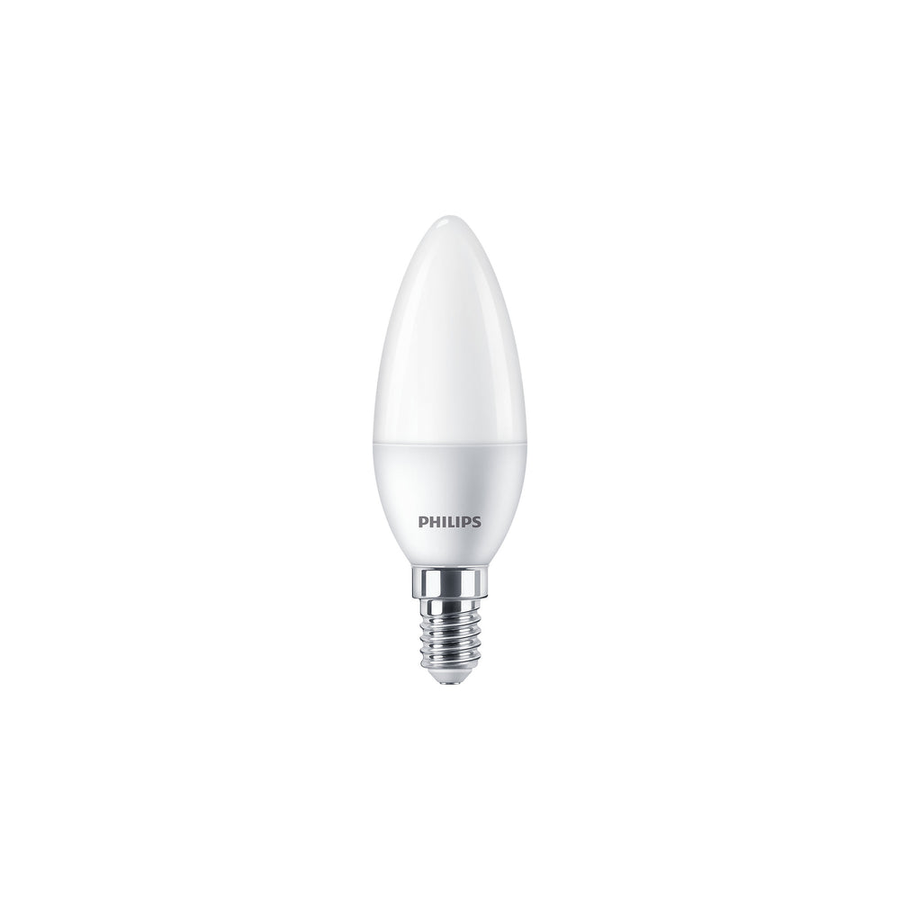 Philips CorePro candela LED 2.8W equivalente 25W E14 2700K B35 satinata bianco caldo 250 lumen non dimmerabile
