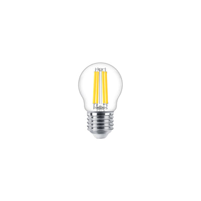 Philips LED-Lampe e27 470 Lumen 2700K dimmbar warmweiß P45