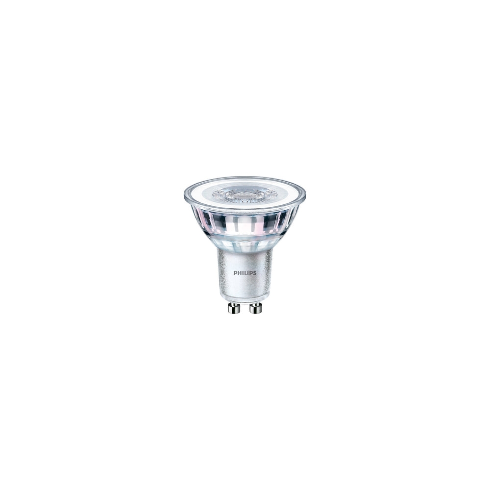 Philips CorePro LEDspot GU10 4.6W reemplaza 50W, 3000K blanco cálido, 370 lúmenes, haz de 36°, no regulable