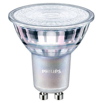Philips MASTER Value LEDspot GU10 4.9W 2200K-2700K 355 lumen fascio 36° 90CRI dimmerabile