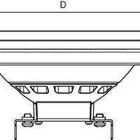 Foco LED Philips MAS ExpertColor G53 AR111 50W con haz de 40 grados, 2700K blanco cálido