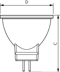 Philips CorePro LED spot GU4 MR11 2.3W 2700K 184 lumen 36D Varmvit ej dimbar 12V CE RoHS