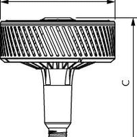 Philips TForce LED Highbay Lampe 95W E40 4000K Kaltweiß 13000 Lumen 120° Abstrahlwinkel 220-240V CE RoHS