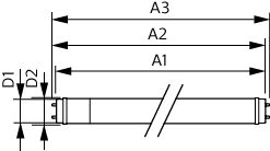 Philips CorePro LEDtube 1200mm 15.5W 6500K T8 G13 Kaltweiß 1800 Lumen mattes Glas nicht dimmbar