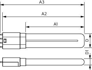 Philips CorePro LED PLL 8W 4000K 1000 lumens 2G11 Blanc Froid EM lampe de remplacement secteur