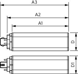 Lampe Philips CorePro LED PLT HF 15W 4000K GX24q-3 blanc froid 1800 lumens faisceau 120° non dimmable