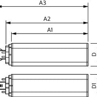 Philips CorePro LED PLT HF 18.5W GX24q-4 3000K 2100 lúmenes haz 120° lámpara de reemplazo no regulable
