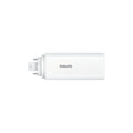 Philips CorePro LED PLT HF 6.5W 830 4P bulb with GX24q-2 base for energy-efficient lighting
