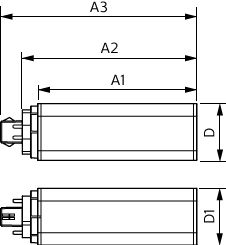 Philips CorePro LED PLT HF 9W 3000K GX24q-3 mattierte Lampe, 990 Lumen, 120° Abstrahlwinkel, CRI 82, 30000h Lebensdauer