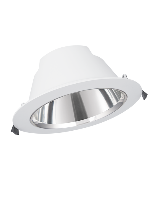 Ledvance DOWNLIGHT COMFORT 205 LED 20W spot encastré au plafond 3CCT 3000K 4000K 5700K IP54 Blanc