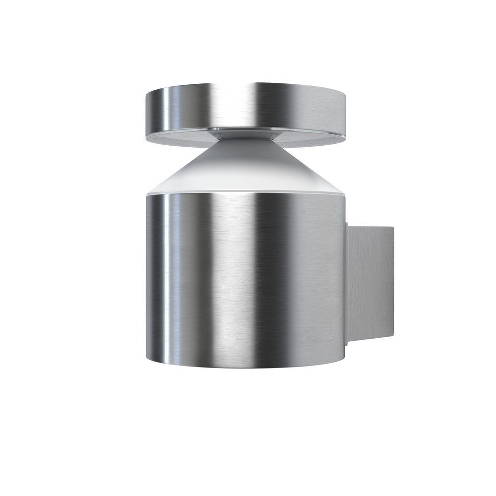 Ledvance ENDURA Style Cylinder Vägglampa LED 6W 3000K IP44 Rostfritt Stål Utomhus Ytmonterad