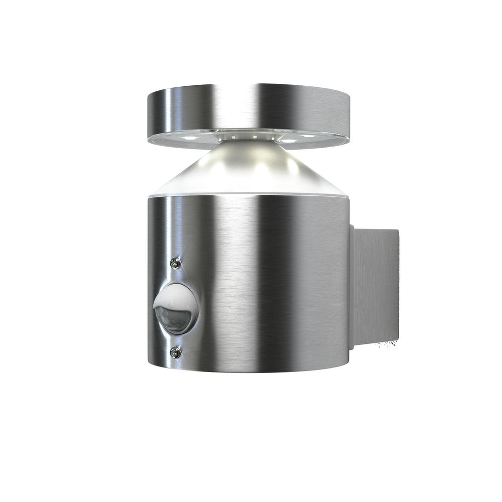 Ledvance ENDURA Style Cylinder Väggsensor LED Utomhusbelysning 6W 3000K Rostfritt Stål IP44