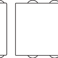 Ledvance ENDURA Style UpDown Deco II LED wandlamp 11W 3000K Donkergrijs IP44 buitenverlichting