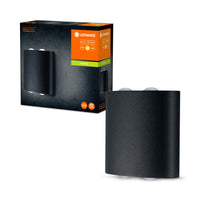 Ledvance ENDURA Style UpDown Deco II LED wandlamp 11W 3000K Donkergrijs IP44 buitenverlichting