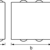 Ledvance ENDURA Style UpDown Deco II LED wandlamp 11W 3000K Donkergrijs IP44 buitenverlichting