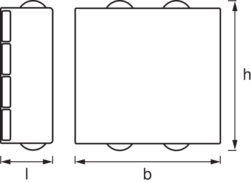 Ledvance ENDURA Style UpDown Deco II LED wandlamp 11W 3000K Donkergrijs IP44 buitenverlichting