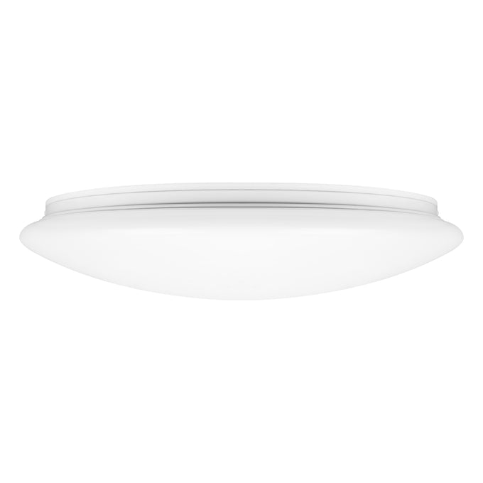 Spectrum LED opbouw plafondlamp rond 42W 3000K 3500 lumen IP44 staal wit behuizing