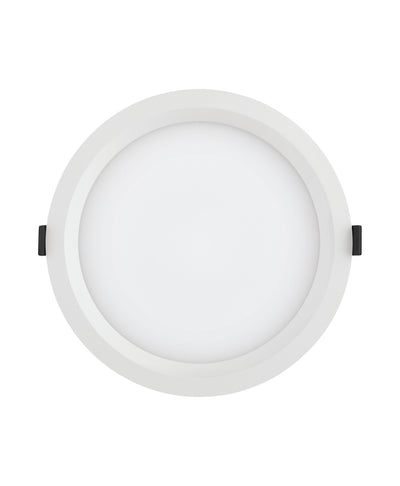 Ledvance LED downlight 200mm 20W/25W/30W 3000K/4000K 2400-3600 lumen CRI 90 IP44/IP20 Wit aluminium