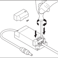 Ledvance LED downlight 200mm 20W/25W/30W 3000K/4000K 2400-3600 lumen CRI 90 IP44/IP20 Hvid aluminium