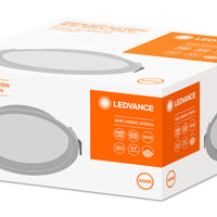 Ledvance LED downlight 200mm 20W/25W/30W 3000K/4000K 2400-3600 lumen CRI 90 IP44/IP20 Hvid aluminium
