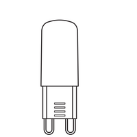 Ledvance LED G9 Stiftpære 2.6W 4000K Klar 320 lumen 220-240V 300° Ikke dæmpbar Kold Hvid