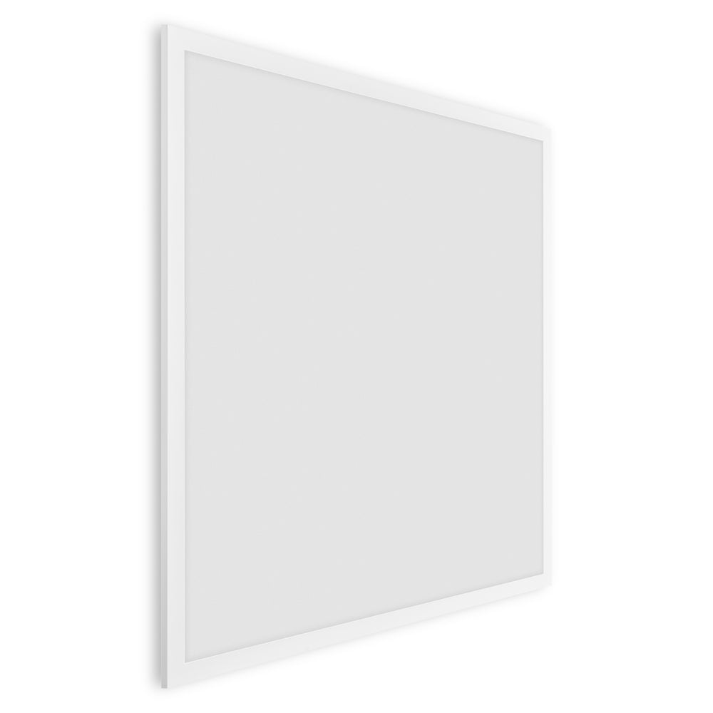 Ledvance LED Panel Comfort 28W 4000K Aluminium Vit, slimmad takbelysning för kontor och hem