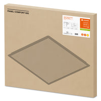 Ledvance LED Panel Comfort 28W 4000K Aluminium Vit, slimmad takbelysning för kontor och hem