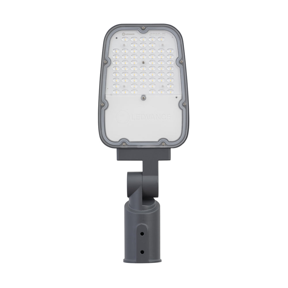 Ledvance LED straatlamp 30W 6500K 4050 lumen IP66 IK08 Grijs, aluminium behuizing, mastmontage buitenverlichting
