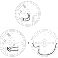 Ledvance LED plafoniera da superficie rotonda piatta 19W 2660 lumen 3000K 4000K IP54 IK08 Bianco