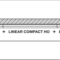 Ledvance LINEAR Compact High Output LED Opbouwlamp 20W 3000K 2000 lumen Wit IP20 1173mm