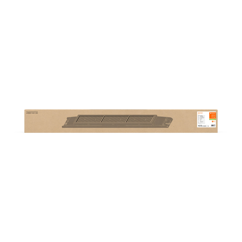 Ledvance LOW BAY FLEX 1200 P luz LED para naves industriales, 73W, 11300 lúmenes, 4000K, eficiencia 155lm/W