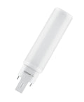 Lámpara de sustitución Ledvance OSRAM DULUX LED G24Q-2 7W 4000K blanco frío, 770 lúmenes, IP20, 220-240V, base giratoria