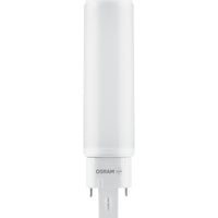 Lámpara de sustitución Ledvance OSRAM DULUX LED G24Q-2 7W 4000K blanco frío, 770 lúmenes, IP20, 220-240V, base giratoria
