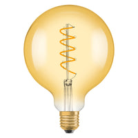 Ledvance Vintage 1906 LED Classic Globe E27 4W 2000K Goldglas 300 Lumen IP20 Warmes Komfortlicht