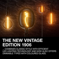 Ledvance Vintage 1906 LED Globepære E27 Dæmpbar 6.5W 2400K Guld 725 lumen IP20 Glasfinish