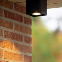 Lucide LEEDS buiten LED-plafondlamp 1x9W 2700K IP54 zwart