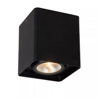 Lucide LEEDS buiten LED-plafondlamp 1x9W 2700K IP54 zwart