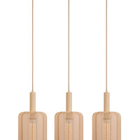 Lucide CORINA LED gulvlampe, 3xE27, dæmpbar, justerbar stofskærm, 185cm creme indendørs belysning