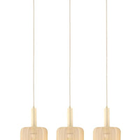 Lucide CORINA LED gulvlampe, 3xE27, dæmpbar, justerbar stofskærm, 185cm creme indendørs belysning